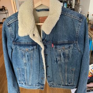 Levi’s Sherpa Lined Denim Jacket